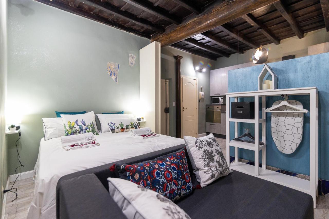 Romeathome Deluxe Suite Campo Dei Fiori מראה חיצוני תמונה